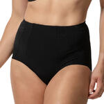 LUNA - Ref.2107LU - Slip taille haute gainant Secret Sense noir Luna