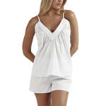 ADMAS FEMME - Ref.62577ADB - Pyjama short caraco Classic Plumetti Admas