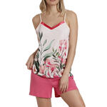 ADMAS FEMME - Ref.62561AD - Pyjama short caraco Let It Grow Admas