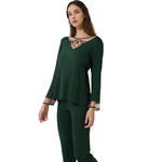 LISCA - Ref.23424LI - Pyjama pantalon top manches longues Gloriosa Lisca