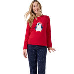 LISCA - Ref.63482LI - Pyjama pantalon top manches longues Twinkle Star