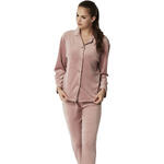 SELMARK - Ref.P8376SE - Pyjama pantalon chemise manches longues POLARSOFT