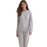 SELMARK - Ref.P8673SE - Pyjama pantalon top manches longues TEXTURAS Selmark