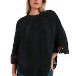 ADMAS FEMME - Ref.67218AD - Poncho uni Romantic Admas