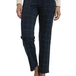 ADMAS FEMME - Ref.49207AD - Pantalon stretch Navy Checks Admas