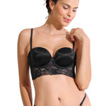 LISCA - Ref.10379LI - Soutien-gorge bustier balconnet préformé Eminence Lisca