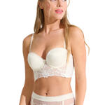 LISCA - Ref.10379LII - Soutien-gorge bustier balconnet préformé Eminence Mariage