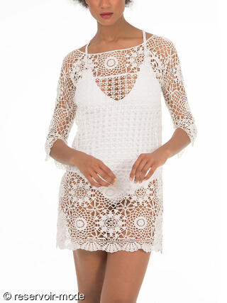 Robe De Plage Crochet Selmark Mare Ivoire Ref B0030se Voir Les Robes De Plage De La Marque Selmark Mare Donnez Votre Avis